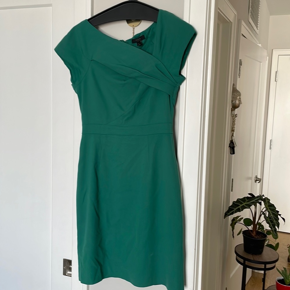 JCrew Structured Origami Dress